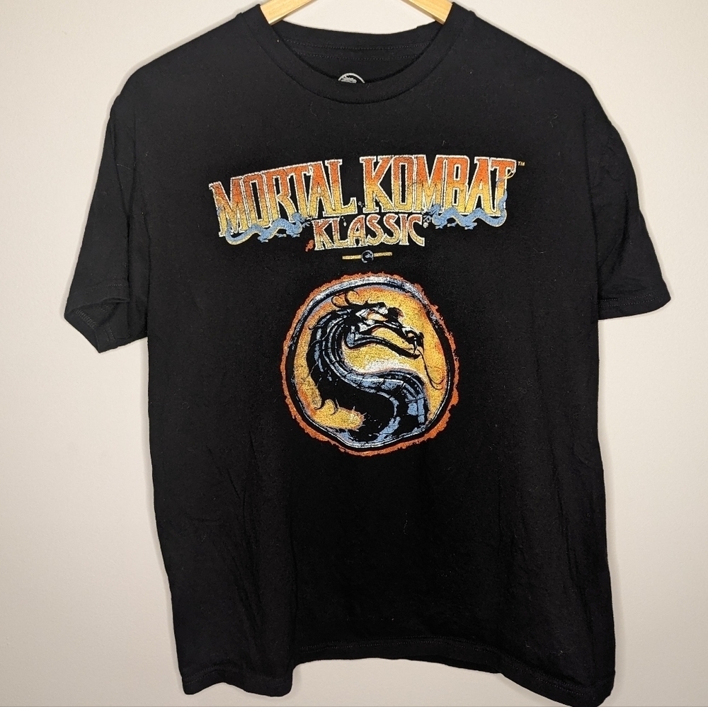 Mortal Kombat Klassic Mens Tshirt size Large